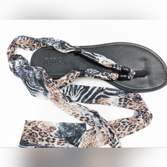 MIA Drina women's wrap up sandal size 8.5M - Picture 2 of 9